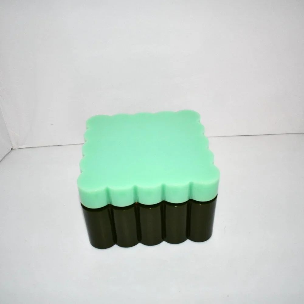 Jonathan Adler Fleur MEDIUM Acrylic Box in Multi #401237939024 NWT